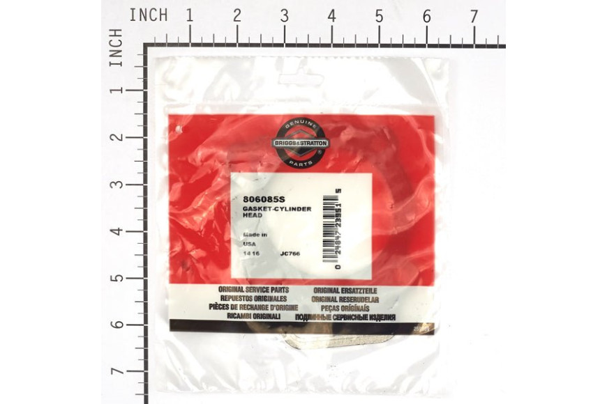 Guarn. Testa 300 Dopo 960331 - 806085S - Originale Briggs & Stratton