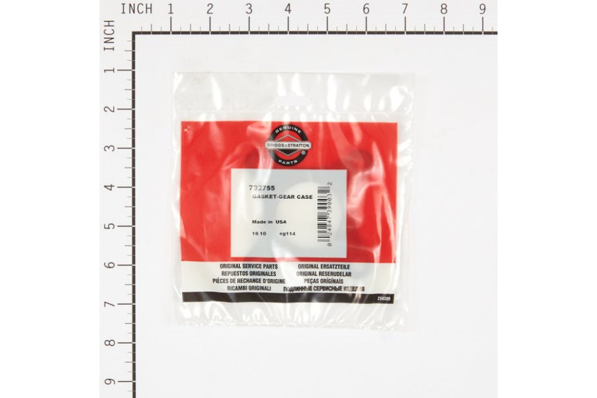 Guarnizione Per Scatola Riduzione - 792755 - Originale Briggs & Stratton