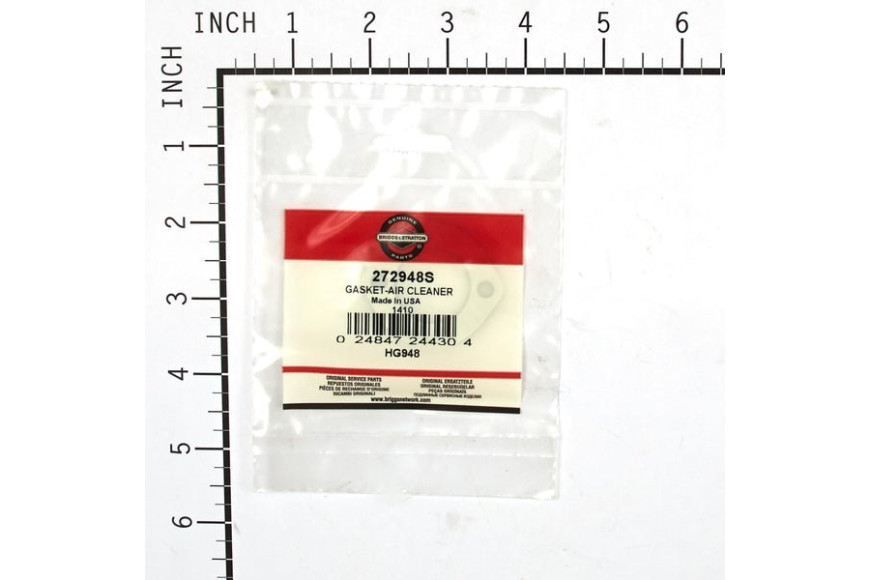 Guarn. Filtro Aria - 272948S - Originale Briggs & Stratton