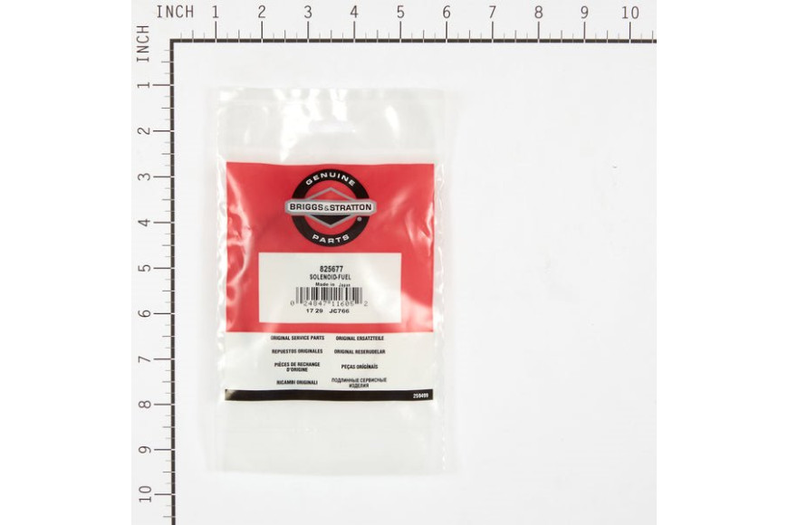 Solenoid, Fuel - 825677 -  Briggs & Stratton - Genuine Spare Parts