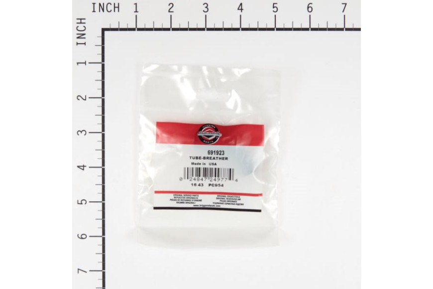 Tube-Breather - 691923 -  Briggs & Stratton - Genuine Spare Parts