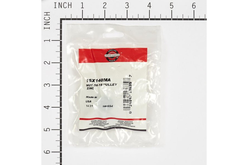 Dado 9/16-18 Autobloccante - Originale Snapper - 15X140MA