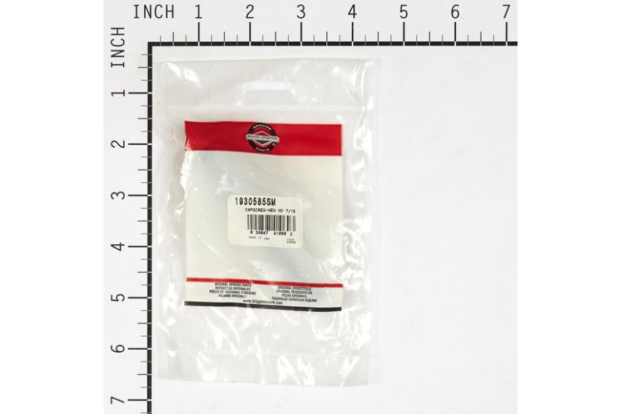 Bullone 7/16-14 X 3-1/2'' - Originale Snapper - 1930585SM