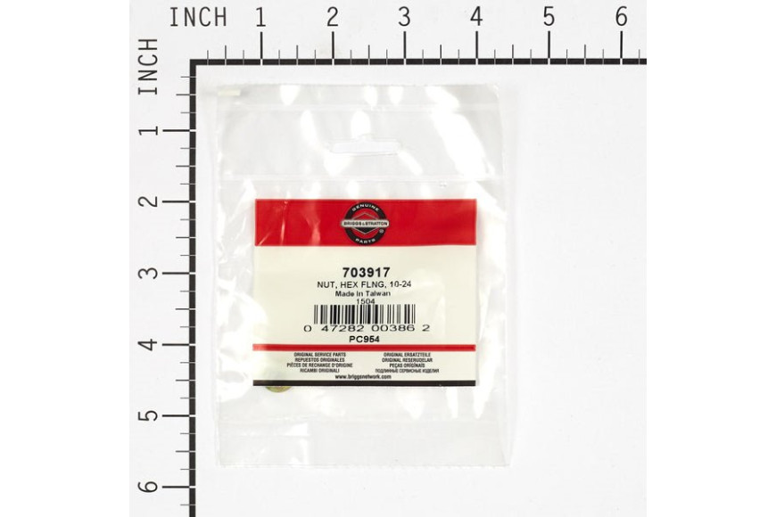 Nut, Hex Flng, 10-24 - Originale Snapper - 703917