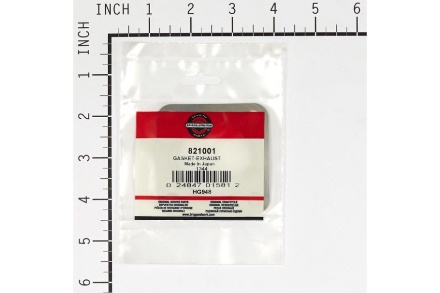 Guarnizione Scarico - 821001 - Originale Briggs & Stratton