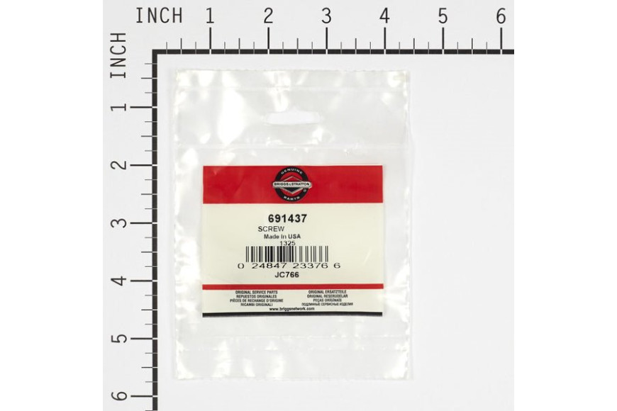 Screw - 691437 -  Briggs & Stratton - Genuine Spare Parts