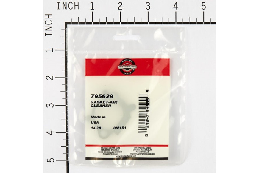 Gasket-Air Cleaner - 795629 -  Briggs & Stratton - Genuine Spare Parts