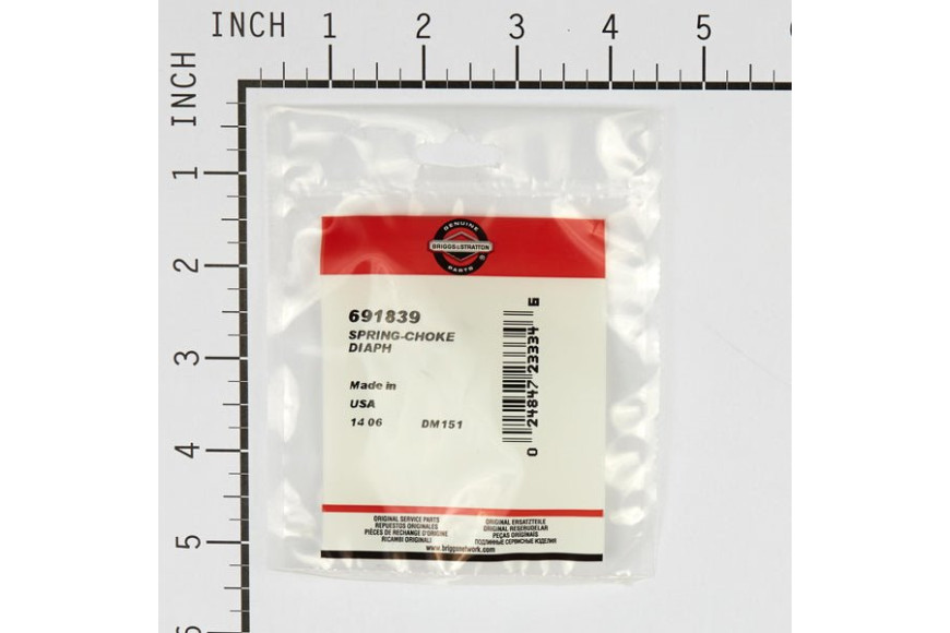 Molla Ex 262764  - 691839 - Originale Briggs & Stratton