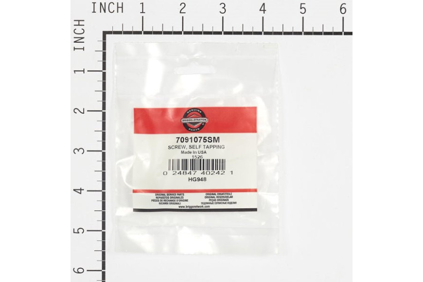Vite 10C X 5/8'' - Originale Snapper - 7091075SM