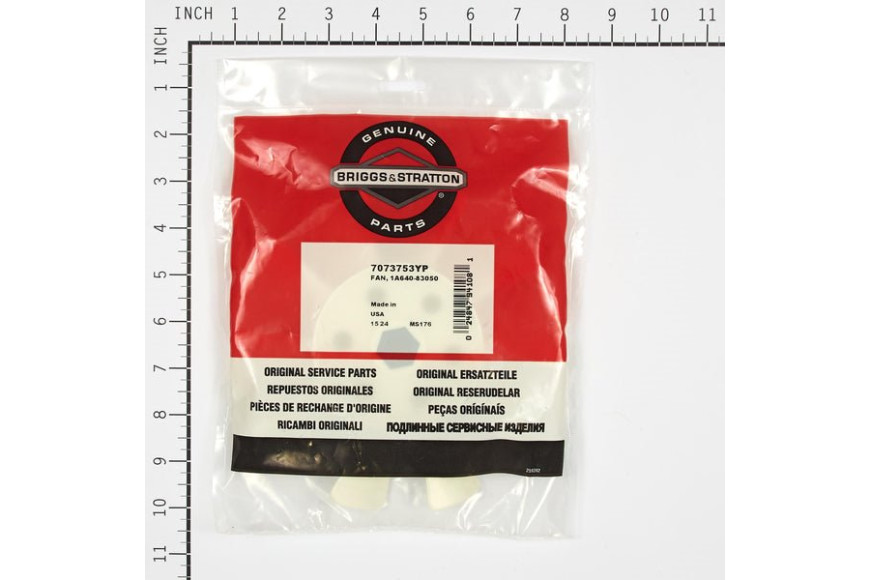 Ventola Trasmissione K-46Q - Originale Snapper - 7073753YP