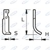 Zappa Dx L 165, H 55, S 20, Øf.9