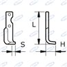 Zappa Dx L 170, H 55, S 18, Øf.8,5