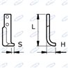 Zappa Dx L 170,H 52,S 15,Øf.8,5