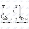 Zappa Dx L 232,H 72,S 38,Øf.10,5