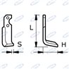 Zappa Sx L 220, H 70, S 15, de. 10.5