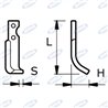 Zappa Dx L 185,H 65,S 178,Øf.8,5