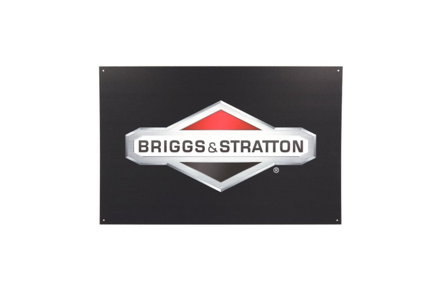 Alum Logo Sign 3X2 - AM9873A - Originale Briggs & Statton - sostituisce - AM9873