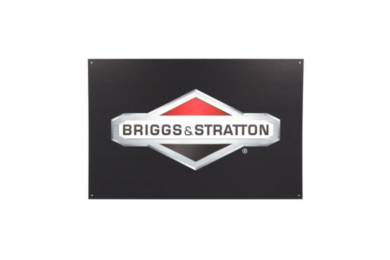Alum Logo Sign 3X2 - AM9873A - Originale Briggs & Statton - sostituisce - AM9873