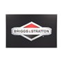 Alum Logo Sign 3X2 - AM9873A - Originale Briggs & Statton - sostituisce - AM9873