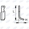 Zappa Dx L 190, H 64, Øf.9