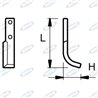 Zappa gauche L 180, H 70, de. 9