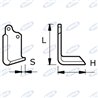 Zappa Dx L 175, H 135, S 14, Øf.14,5