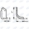 Zappa Dx L 180, H 135, S 10, Øf.14,5
