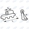 Mazza Stampata H 115 L 165