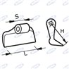 Mazza Stampata H 120 L 105 Ø20,5