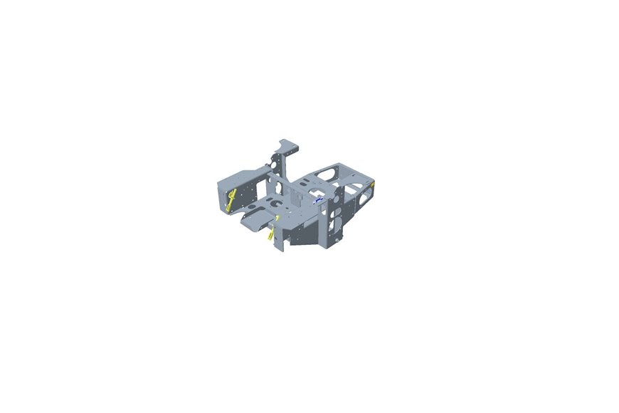 Z400 Ce Main Frame Asm - Originale Toro - 114-1209