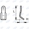 60X8Ø25,5 cuchillo