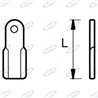 Coltello Diritto H 0 L 150