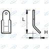 Coltello "Y" H 60 L 130