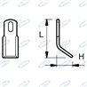 Couteau H 44 L 100