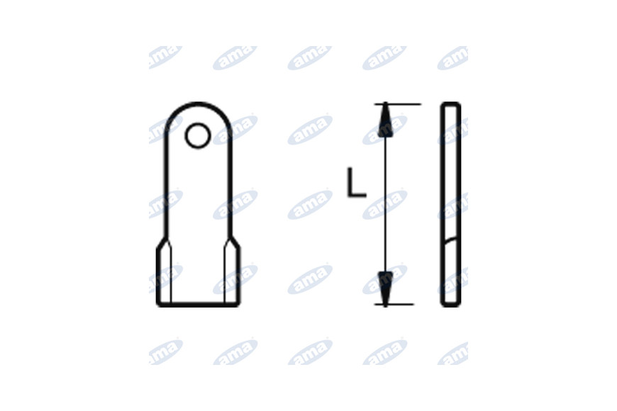 Cuchillo Ley H 0 L 130