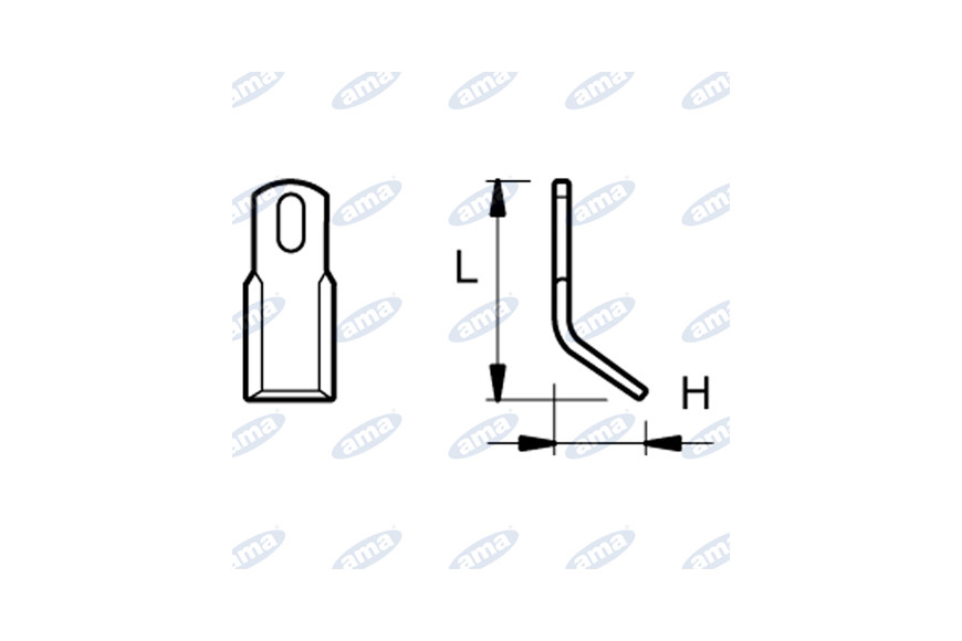 Couteau H 44 L 113