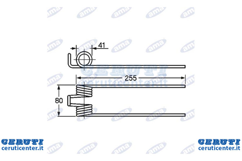 Molla Ranghinatore Adattabile Fontanesi Ø Filo 6Mm
