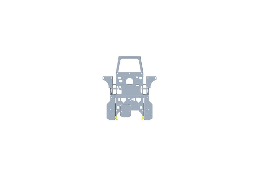 Z400 Main Frame Asm - Originale Toro - 114-1208