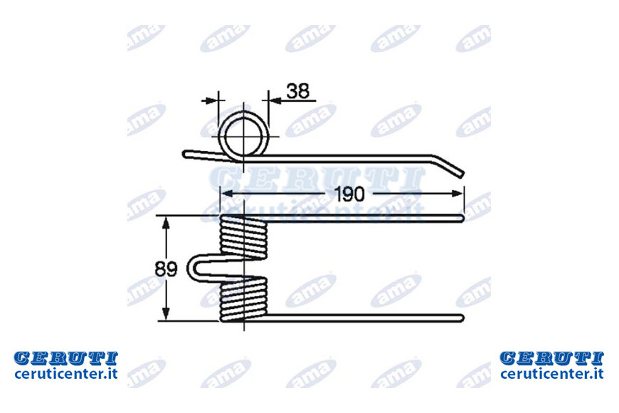 Tooth Pick Up Adaptable Hesston Ref.7893746