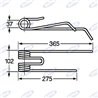 Dent Walker Adaptable droit Lely