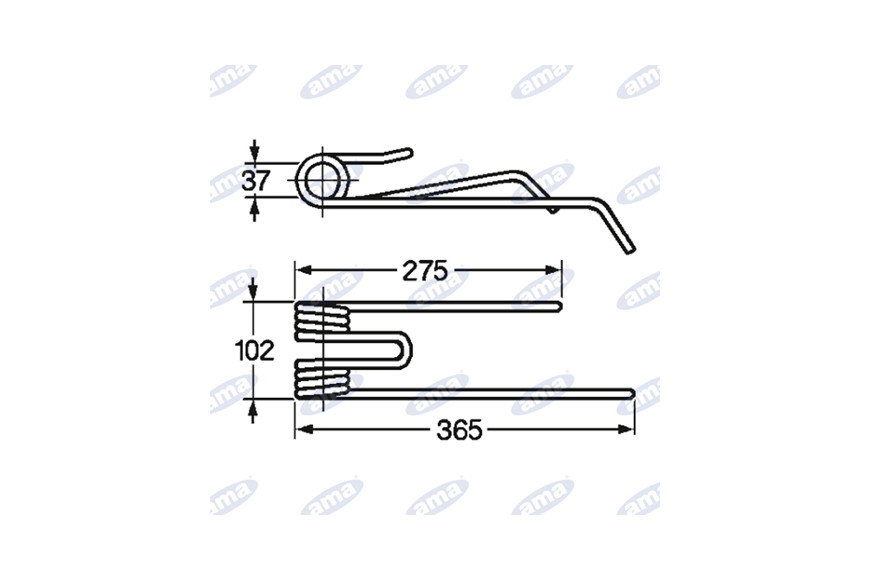 Dent pour marcheur Adaptable modèle Lotus Lely, Gauche