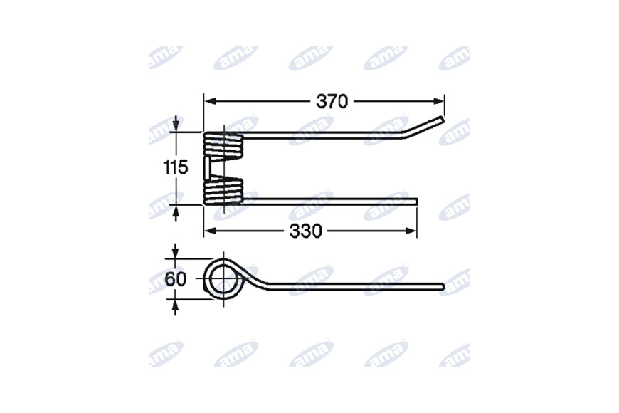 Dent Walker Adaptable droit Pz Strela
