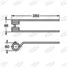 Dente Girello Adattabile Pottinger