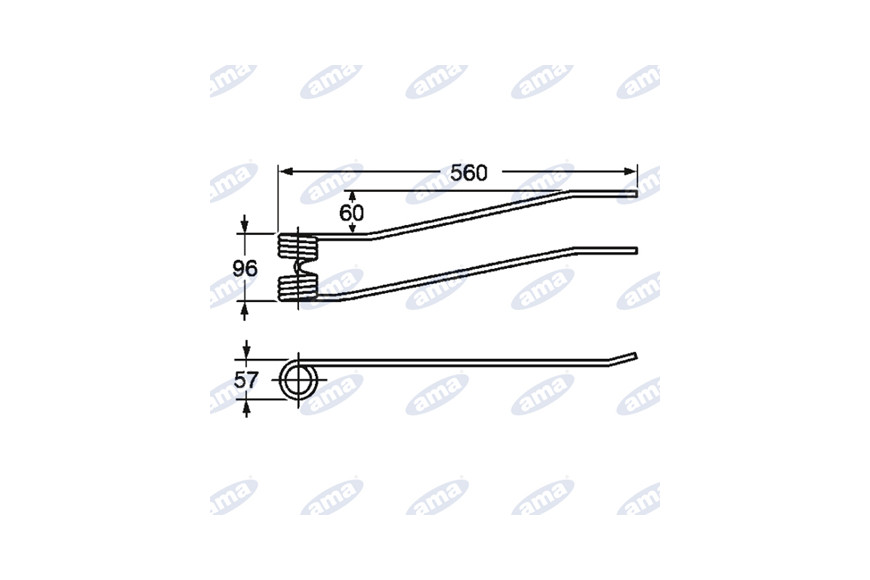 Dent Girandatore Adaptable Borello Court