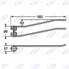 Dent Girandatore Adaptable Borello Court