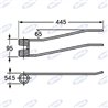 Dente Girandatore Adattabile Fiorini Corto Dx