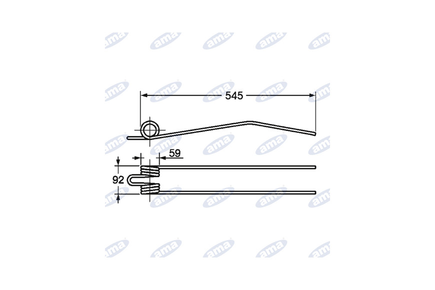 râteau à dents Adaptable Pz