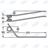 Claquement de coupe de la dent adaptable