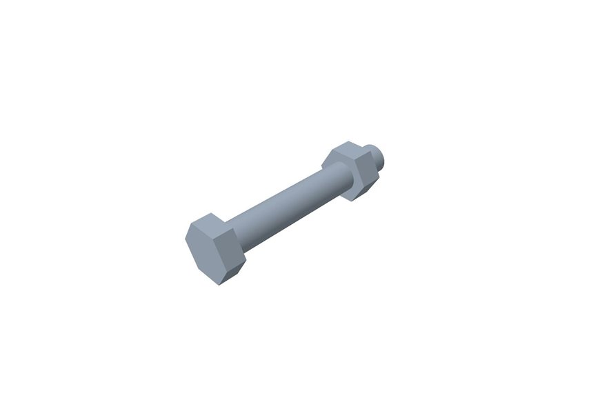 Bolt And Nut - Originale Toro - 105-9708
