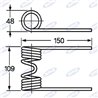 Tooth Pick-Up Hesston Adaptable, Ref. 700755819